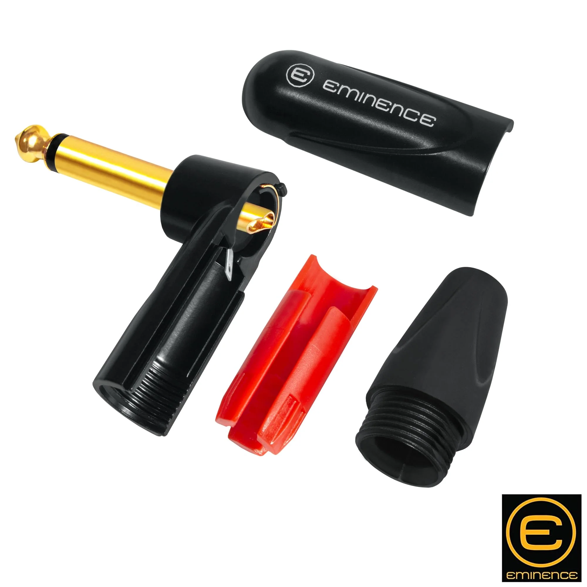 1 Foot - Gotham GAC-1 Ultra Pro - Premium, Low-Capacitance Guitar Bass Instrument Cable - with Straight to Angled 1/4 Inch Eminence Gold Plated Connectors - Image 9