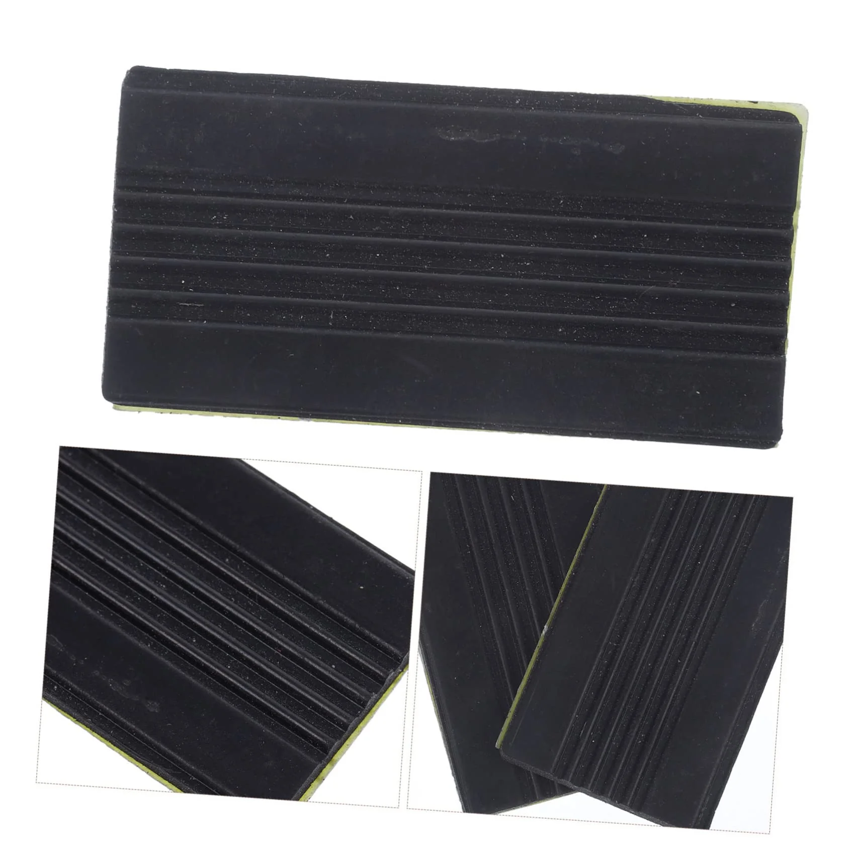 1 Pair Bass Drum Non-slip Rubber Pad Jazz Drum Pedal Guards Kick Drum Pedal Pad Bass Drum Hoop Protector Rubber Drum Hoop Guard Percussion Instrument Part Drum Supply Cushion Metal - Image 5
