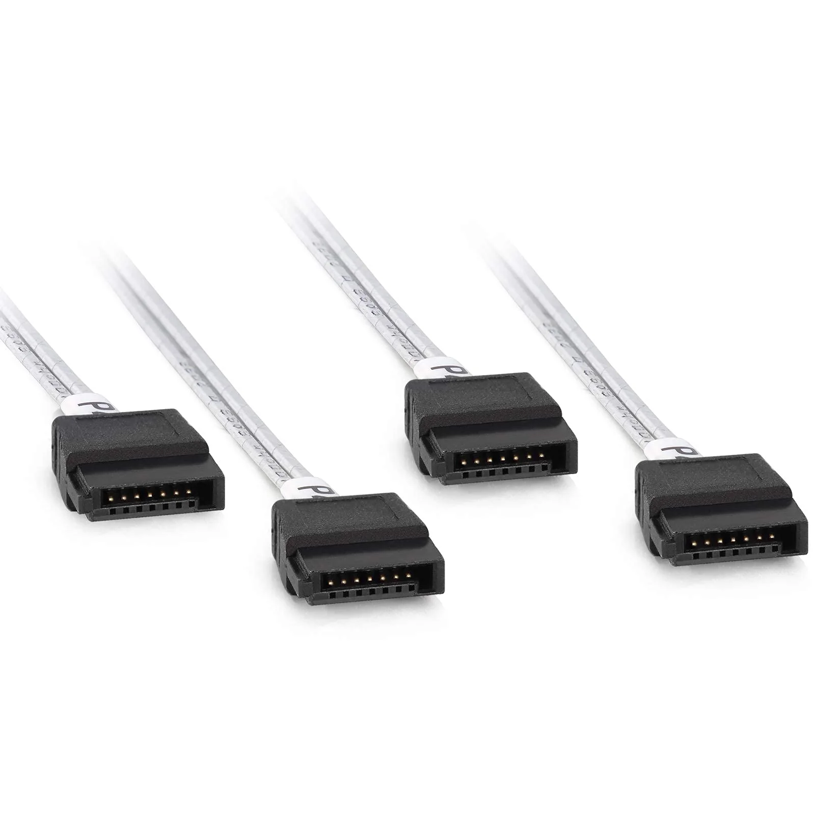 10Gtek MiniSAS HD SFF-8643 Breakout to 4xSATA Cable, Compatible with Raid Controller Hard Drive, 0.75~0.8m(2.46~2.62ft) 8643-4xSATA - Image 3