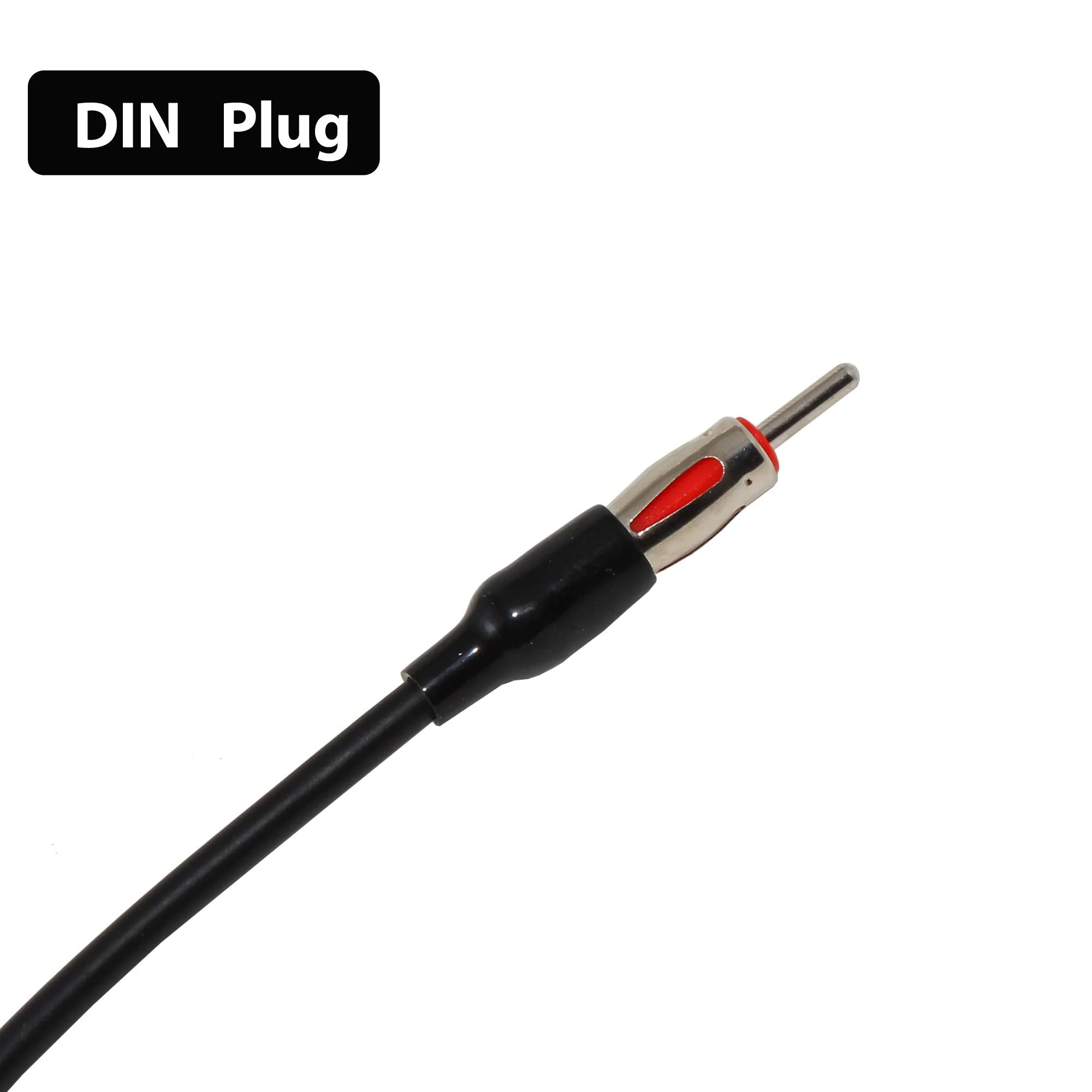 12” Universal Car AM FM Radio Antenna Extension Extender Cable Male to Female Antenna Adapter for Auto Stereo DIN Male to Female - Image 3