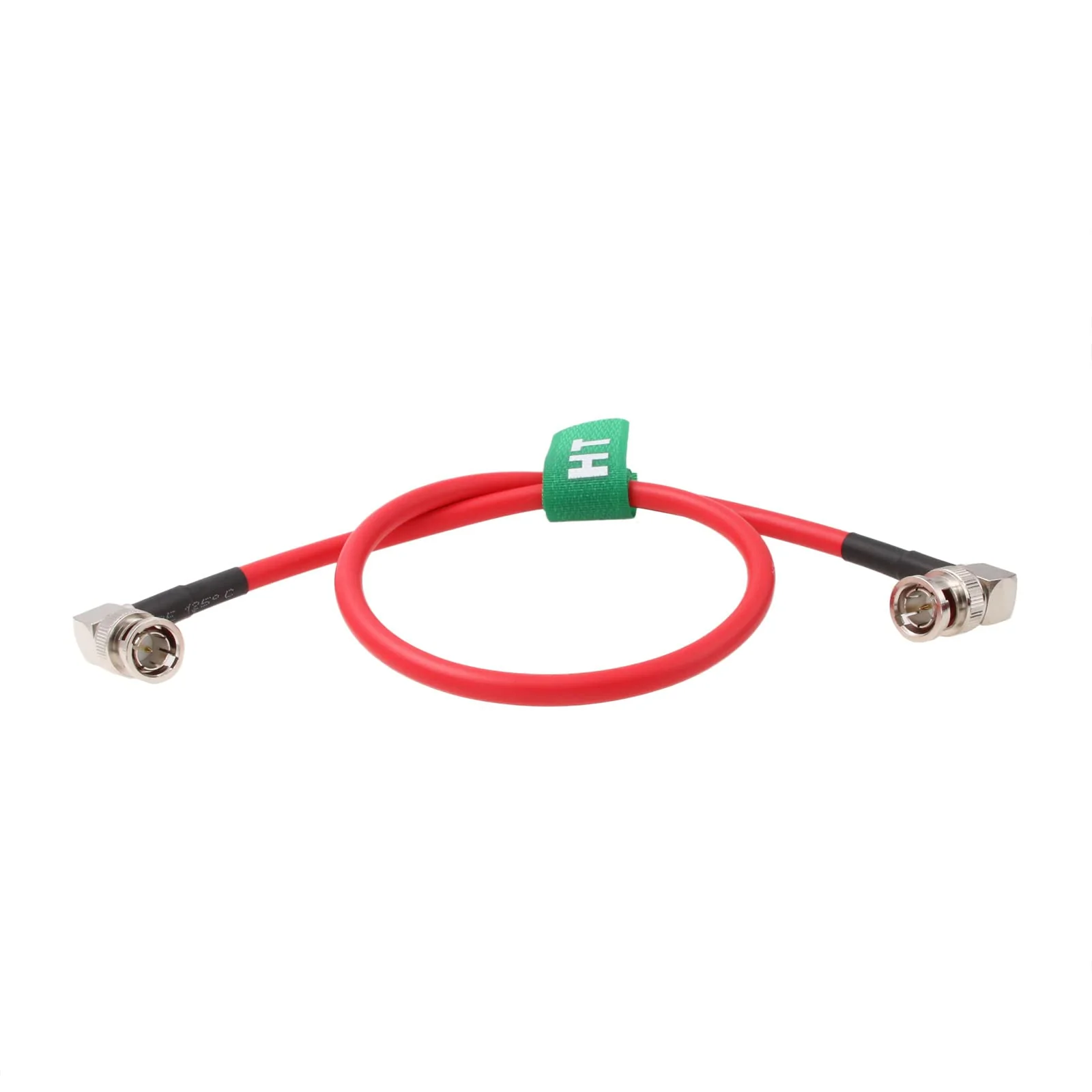 12G 4K SDI Coaxial Video Cable BNC to BNC Right Angle Canare LV-61S 75 ohm for Camera Monitor Flexible Shielded 80cm - Image 4