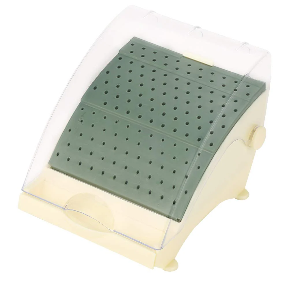 142 Holes Autoclavable Extendable Drawer Disinfectant Case Tooth Drill Holder Stand