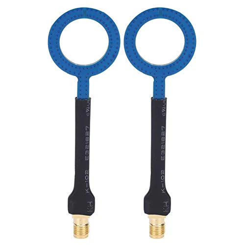 2-Piece EMC Near Field Probe Set 20 mm H-Field Probe EMC Magnetic Field Probe Antenna SMA Socket Interface 1.6 mm / 0.06 Inch