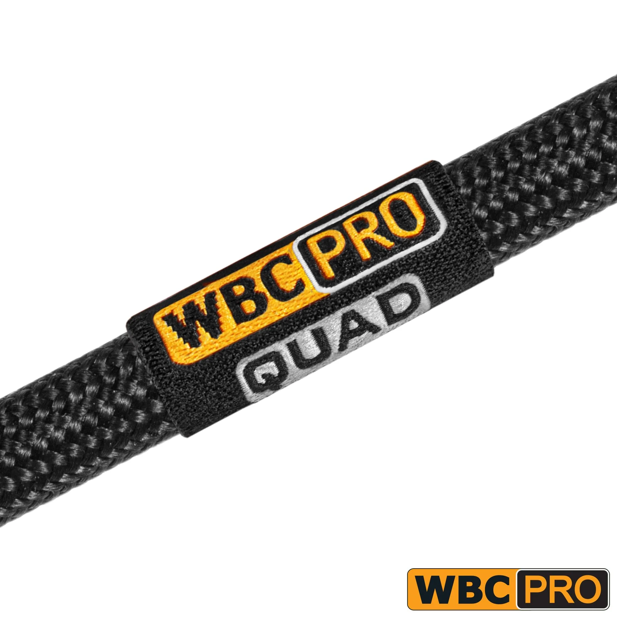 2 Units - 1.5 Foot - WBC-PRO-Quad Ultra-Silent Ultra-Flexible Balanced Star-Quad Cable with Neutrik Male & Female XLR Plugs & Black Tweed Jacket - Image 4