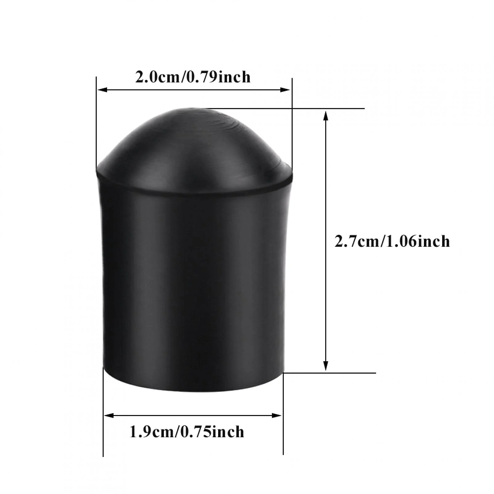 2Pcs Endpin Rubber Tip Stopper Bass Endpin Protector End Rubber Non slip - Image 2