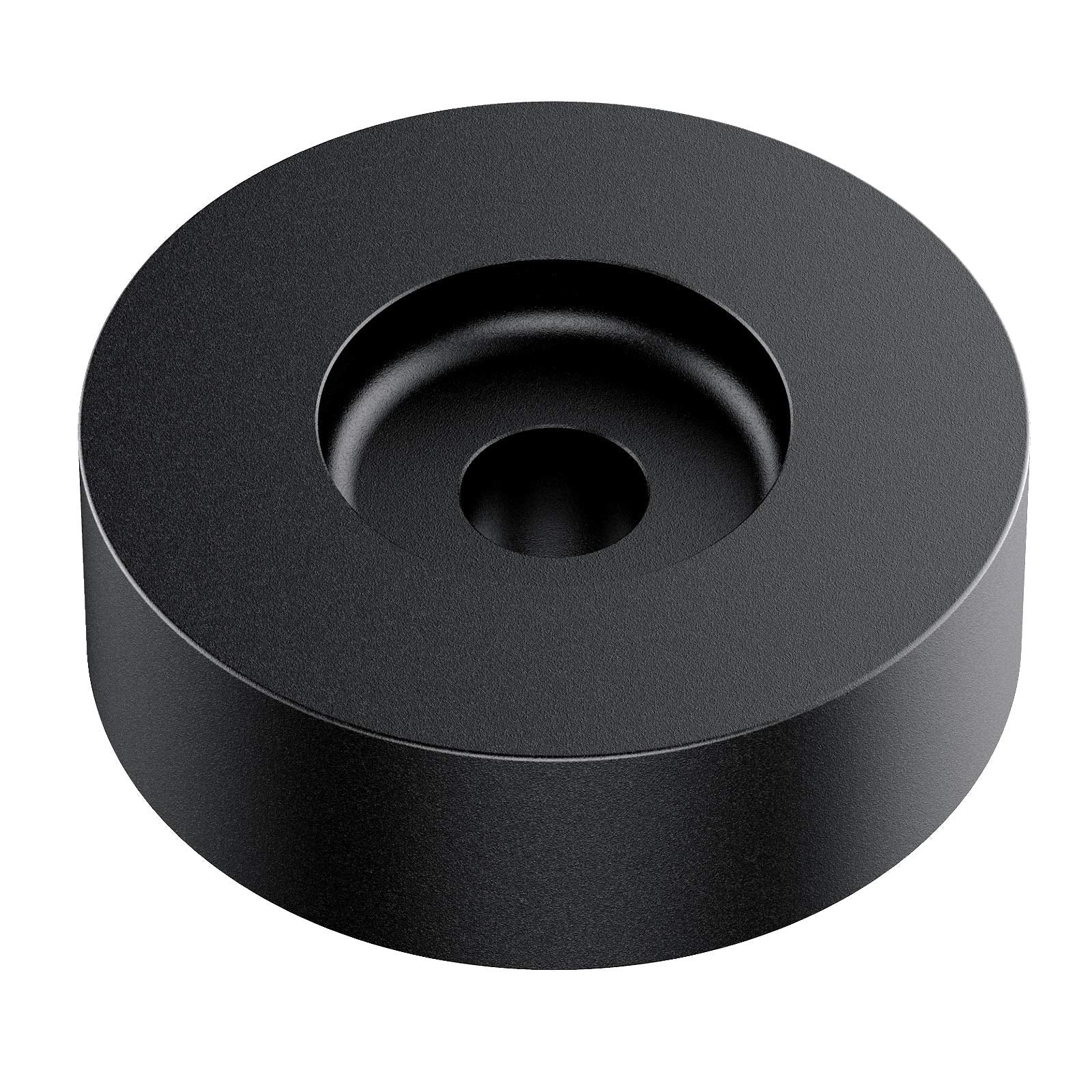 45 RPM Adapter, for 7 inch Vinyl Record Dome 45 Adapter and Technics Turntable, Aluminum Black - Image 3
