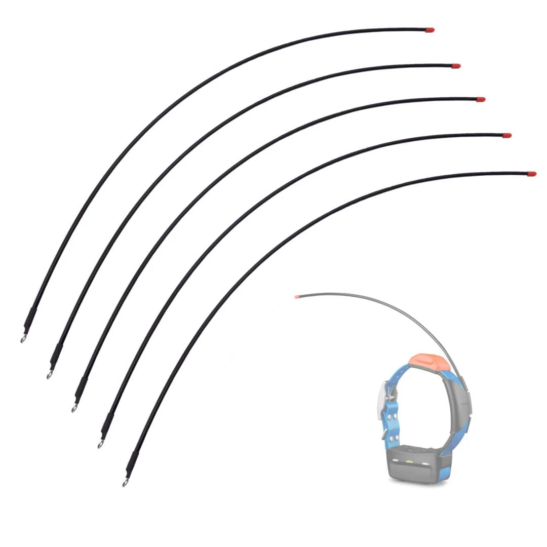5PCS Replacement Antenna for Garmin Dog Tracking Collar Standard VHF Long-Range Antenna for Garmin DC50, T5, TT10, TT15, TB10 Dog Device 5