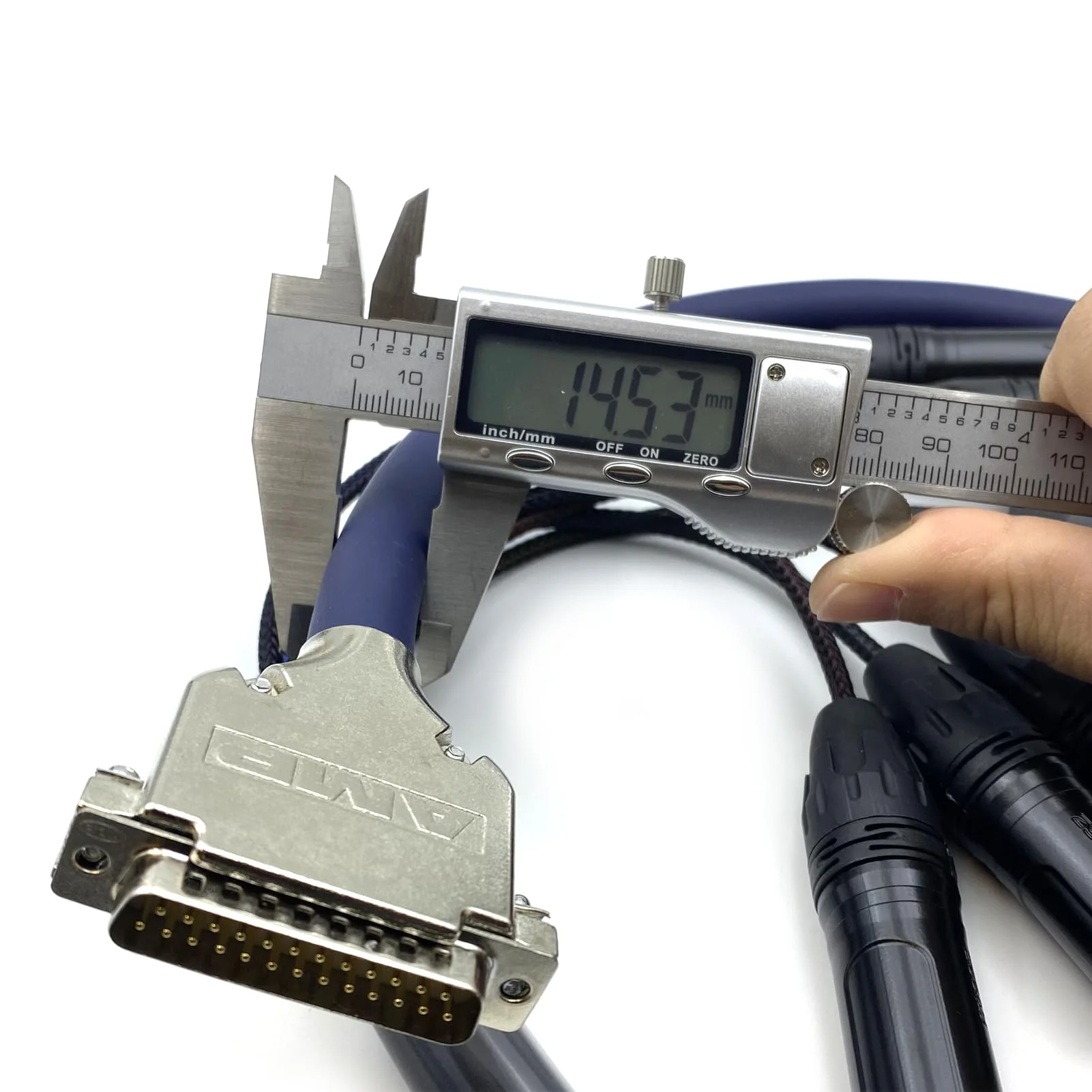 6.56ft DB25 to XLR Female Snake Cable, DB25 Male to 8 Channel XLR 3Pin Female Balanced Snake Cable D-Sub SnakeCable Patch Bay Interface Modular Wire 2Meter 6.56ft - Image 4