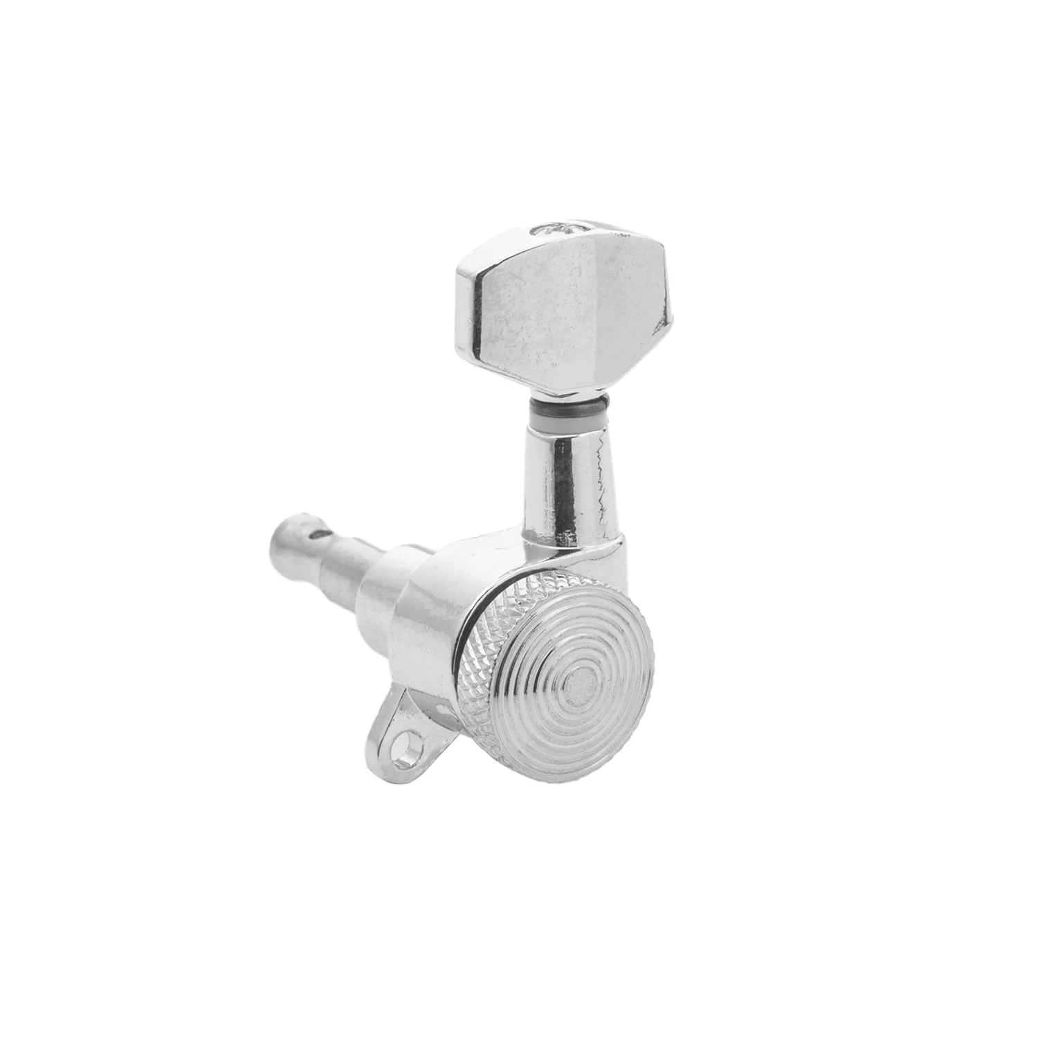 6L Guitar Locking Tuners Handed Lock String Tuning Key Pegs Machine Heads for Folk Style Electric Acoustic Guitars (Chrome) 6 Left Chrome - Image 3
