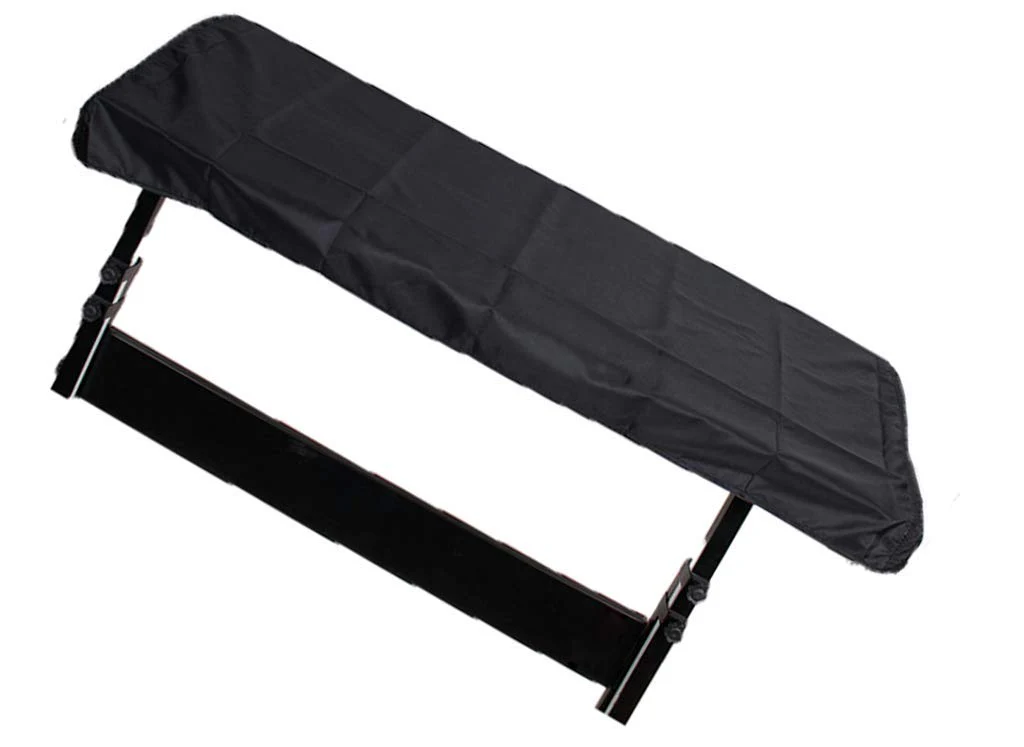 88 Key Piano Keyboard Dust Cover - Keyboard Dust Cover 88 Key Electronic Keyboard Cover - Electronic Keyboard Cover - Digital Piano Cover - Electronic Piano Keyboard Dust Cover on Stage, Black