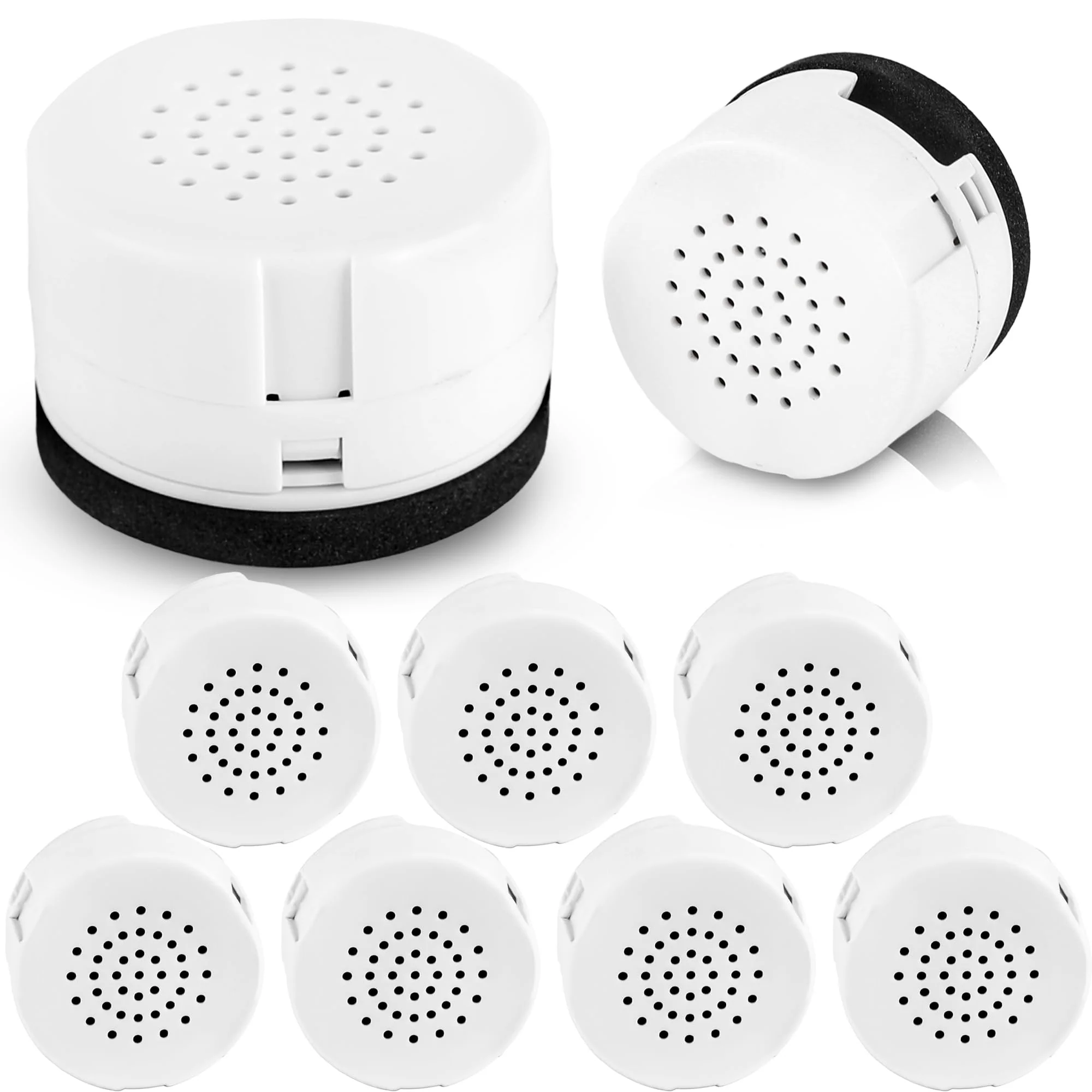 9 Pcs Voice Recorder Recordable Sound Module for Stuffed Animal Bear Doll Plush Toy Pillow Device Record Custom Message Music Recording Button Box DIY Crafts Birthday (60 Seconds) 60 Seconds