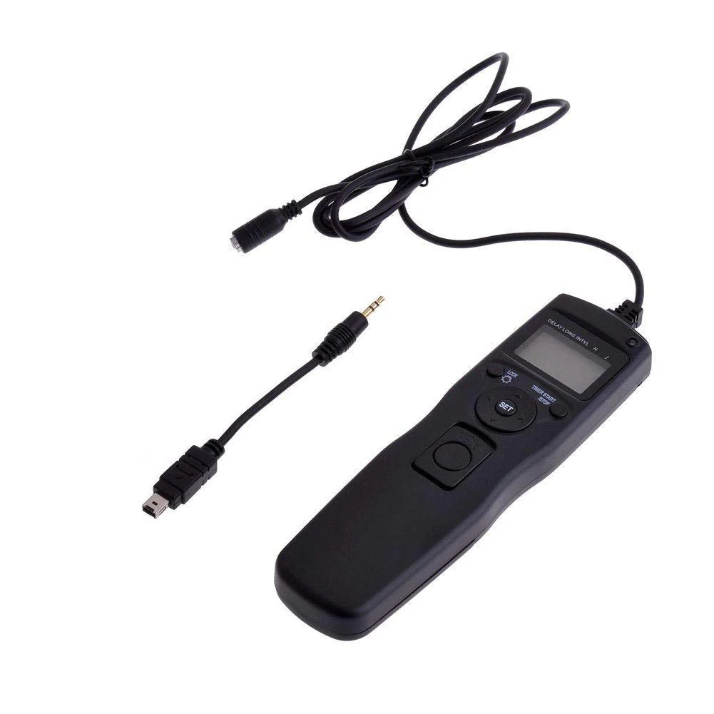 ABUYCS Timer Shutter Release Time Lapse Intervalometer Remote Control for Nikon D5200 D3100 D5000 D7200 D7000 D600 D610 D750 D3200 D3300 D90 Cameras