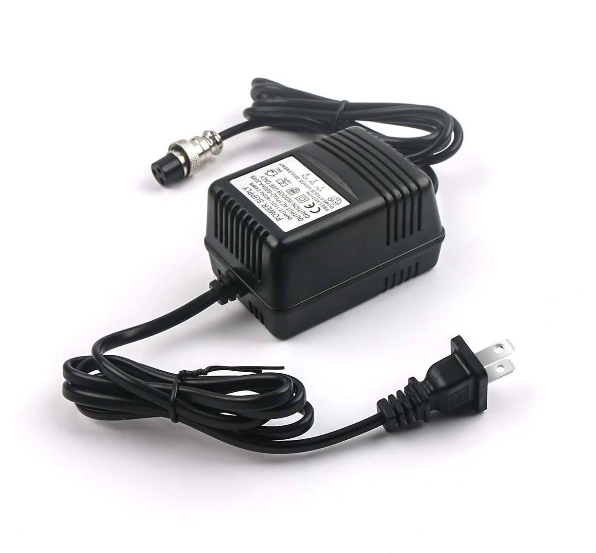 AC 17V 600mA Adapter 3-Pin Mixer Pedalboard Connector Mixing Console Mixer Power Supply for Yamaha F4/F7/6FX/MG82X 