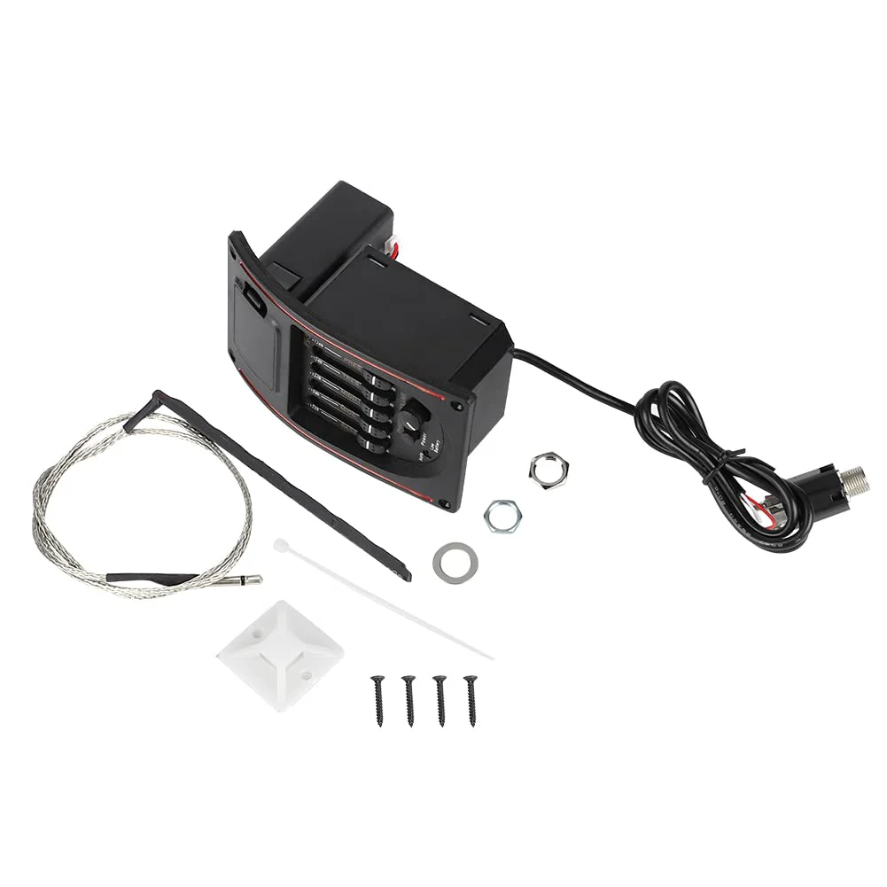 Acoustic Guitar Pickup, Guitar Preamp, 5 Band Electric Digital Equalizer Pickup with LCD Display