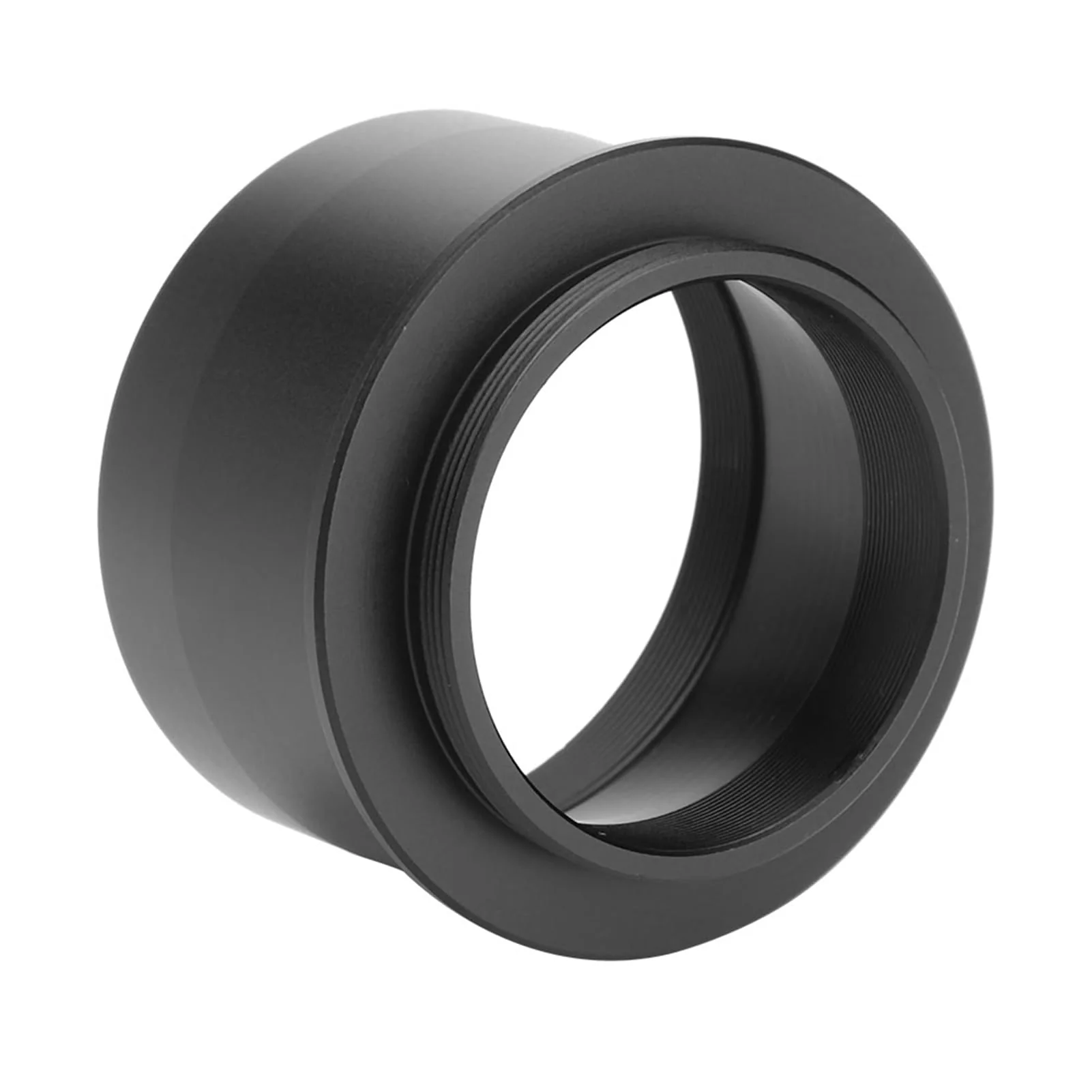 Acouto 2" to T2 Extension Tube M420.75 Thread Astronomical Telescope Eyepiece Lens Camera Adapter Ring Extension Tube Mount Adapter Black