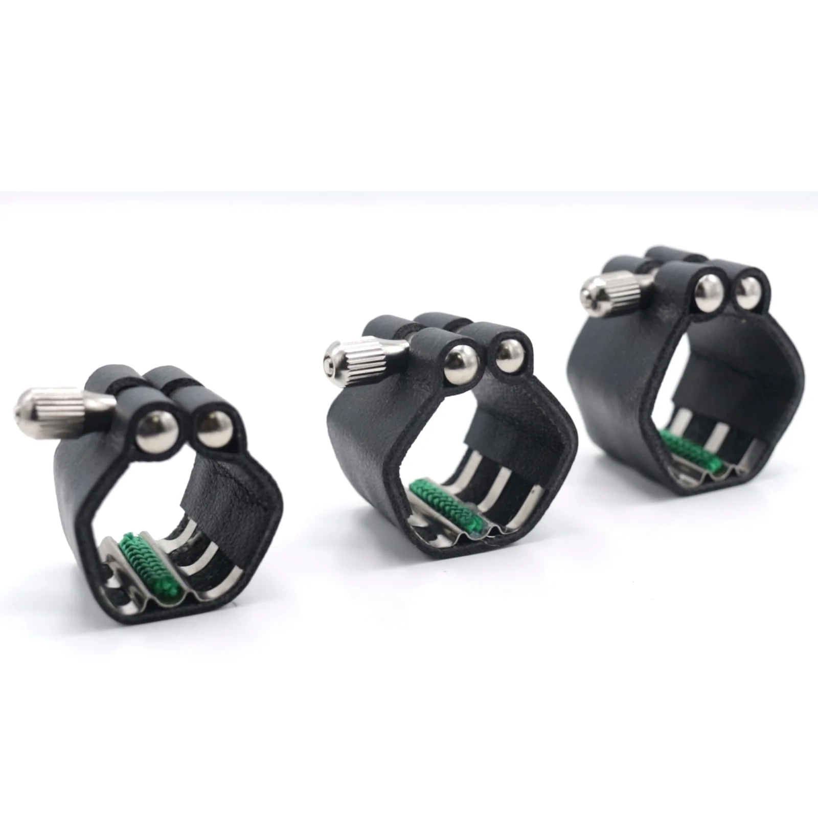 Alto Saxophone Ligature - Sturdy Synthetic Leather, Adjustable, Secure Fit, for Standard Alto Saxophone, Easy Installation - Image 6
