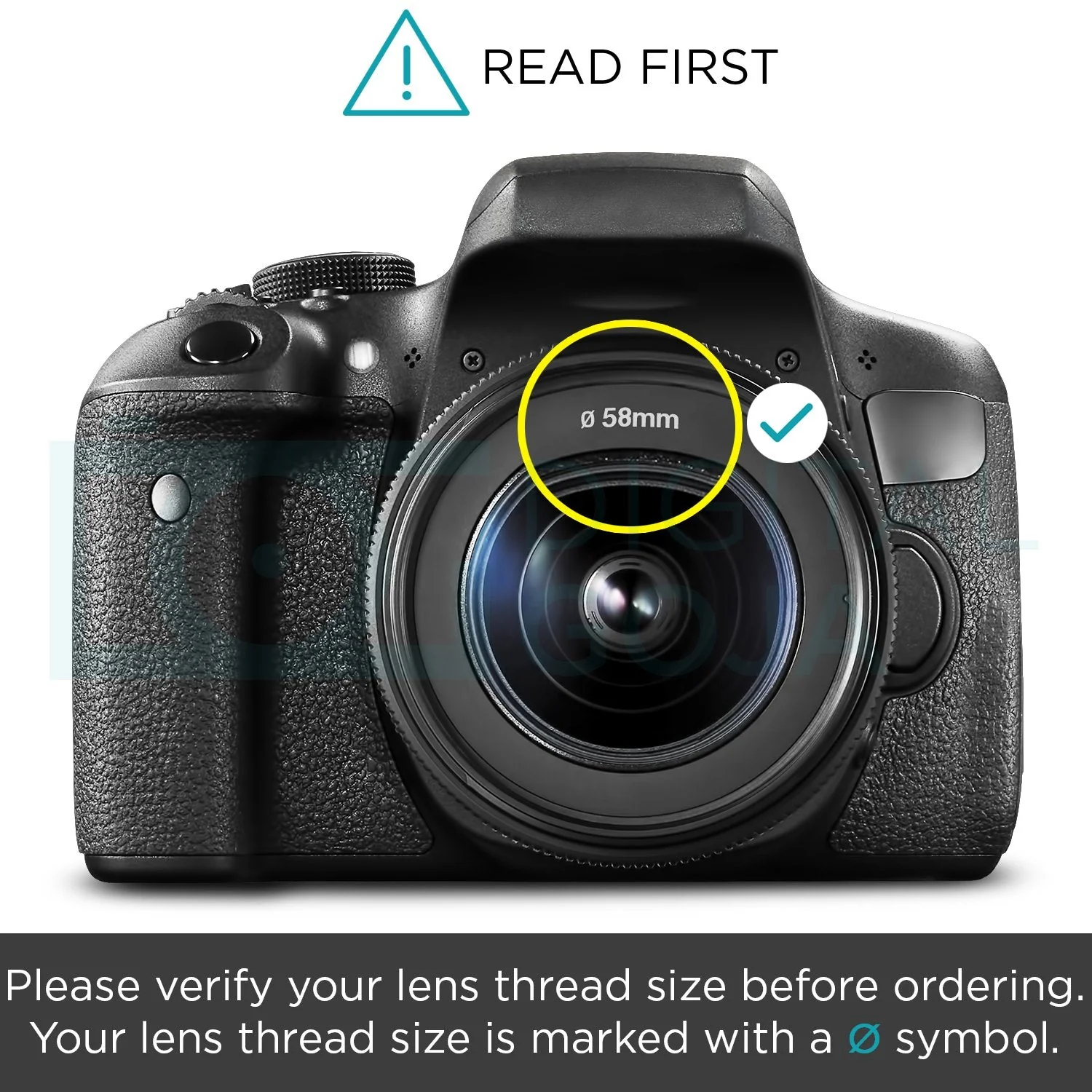 Altura Photo 58MM Tulip Flower Lens Hood for Canon EOS 77D 80D 90D Rebel T8i T7 T7i T6i T6s T6 SL2 SL3 DSLR Cameras with Canon EF-S 18-55mm f/3.5-5.6 is Lens and Select Nikon Lenses - Image 2