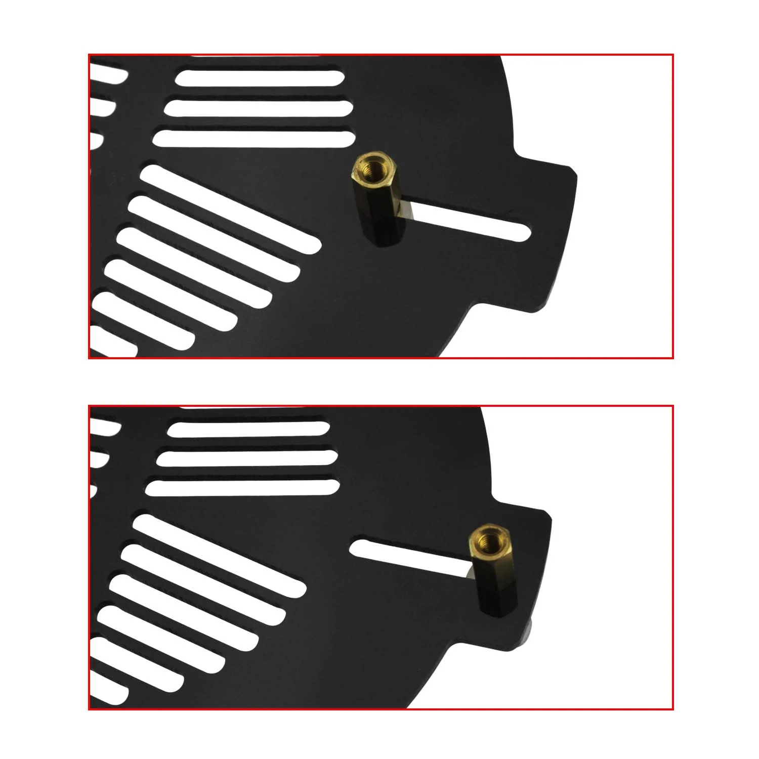Astromania Bahtinov Mask Focusing Mask for Telescopes - FM60mm for a Tube Outer Diameter (OD) from 65mm-100mm - can be Mounted with The Brass Screws Inside or Outside The drawtube For Outer Diameter from 65mm-100mm - Image 2