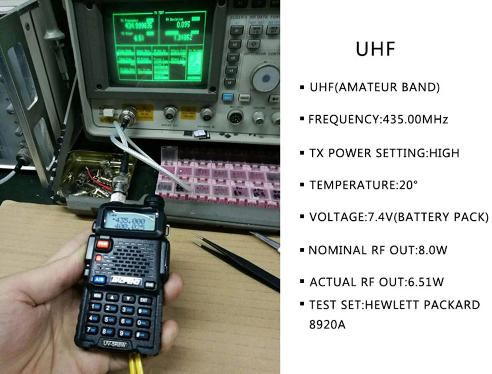 BaoFeng UV-5R 8W Ham Radio Long Range UV5R HandheldDual Band Walkie Talkies Two Way Radio Portable Tri-Power Radio(Black-8W 1Pack) Black-8W 1Pack - Image 6