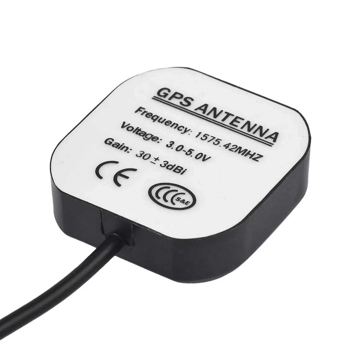 Bingfu Waterproof Active GPS Navigation Antenna Adhesive Mount SMA Male GPS Antenna with 15cm 6 inch U.FL IPX IPEX to SMA Female RG178 Coaxial Pigtail Cable for GPS Module Receiver Tracking with U.FL Cable - Image 4