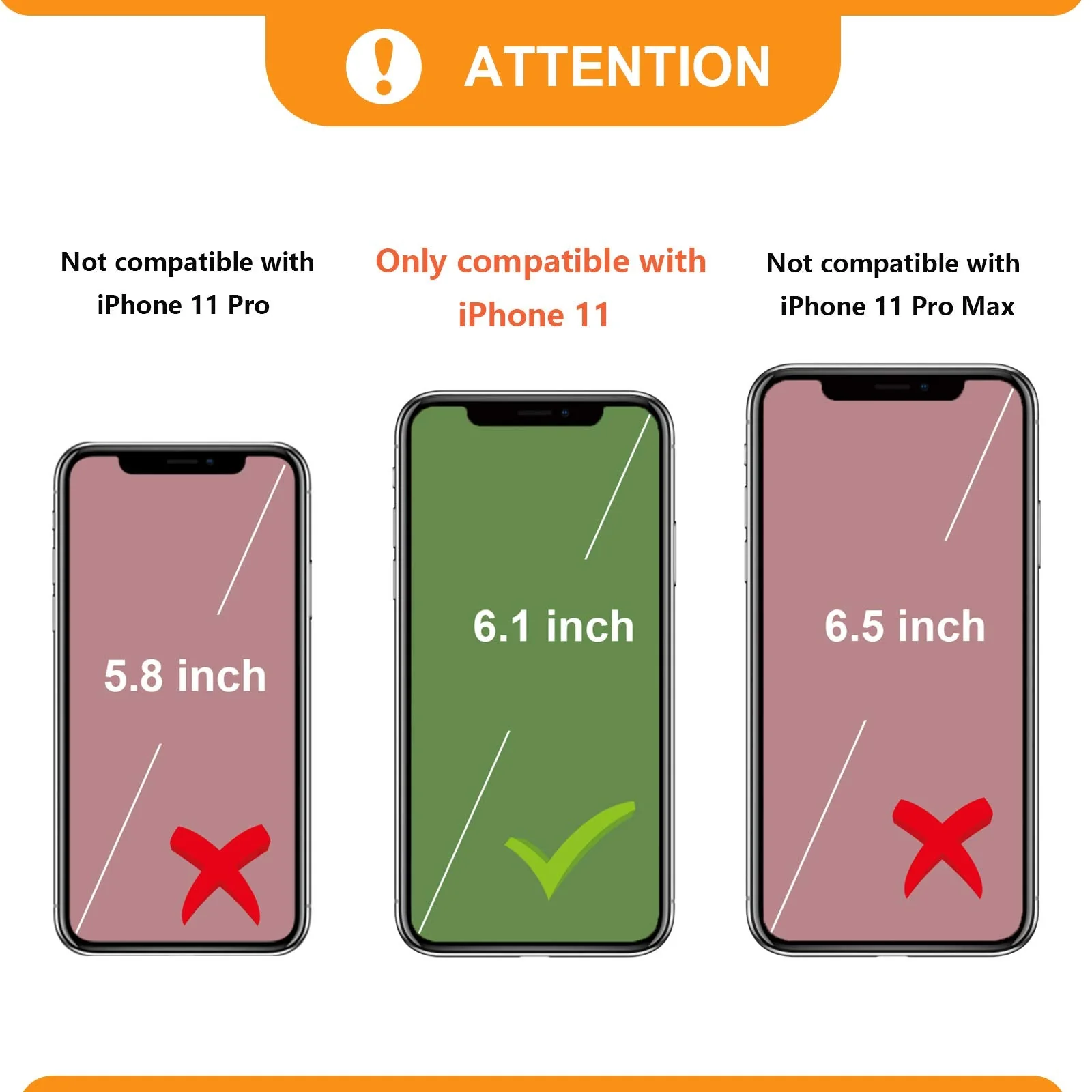 Bocasal Crossbody Wallet Case for iPhone 11 with Card Holder,Zipper Card Slot Protector Shockproof Purse Cover with Removable Cross Body Strap 6.1 Inch(Black) Black For iPhone 11 6.1 inch display - Image 2
