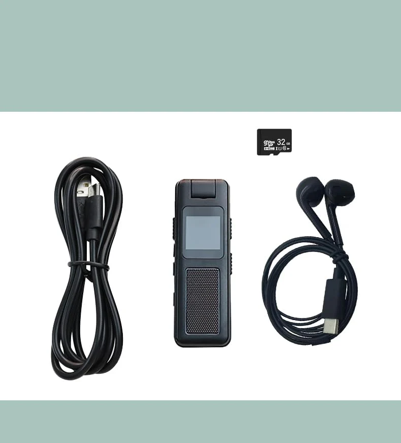 Body Camera with Audio and Video Recording,180° Rotating Lens Body Camera Audio and Video Recorder 32GB Mini Body Worn Camcorder, for Personal Civilians, Police Law Enforcement - Image 6