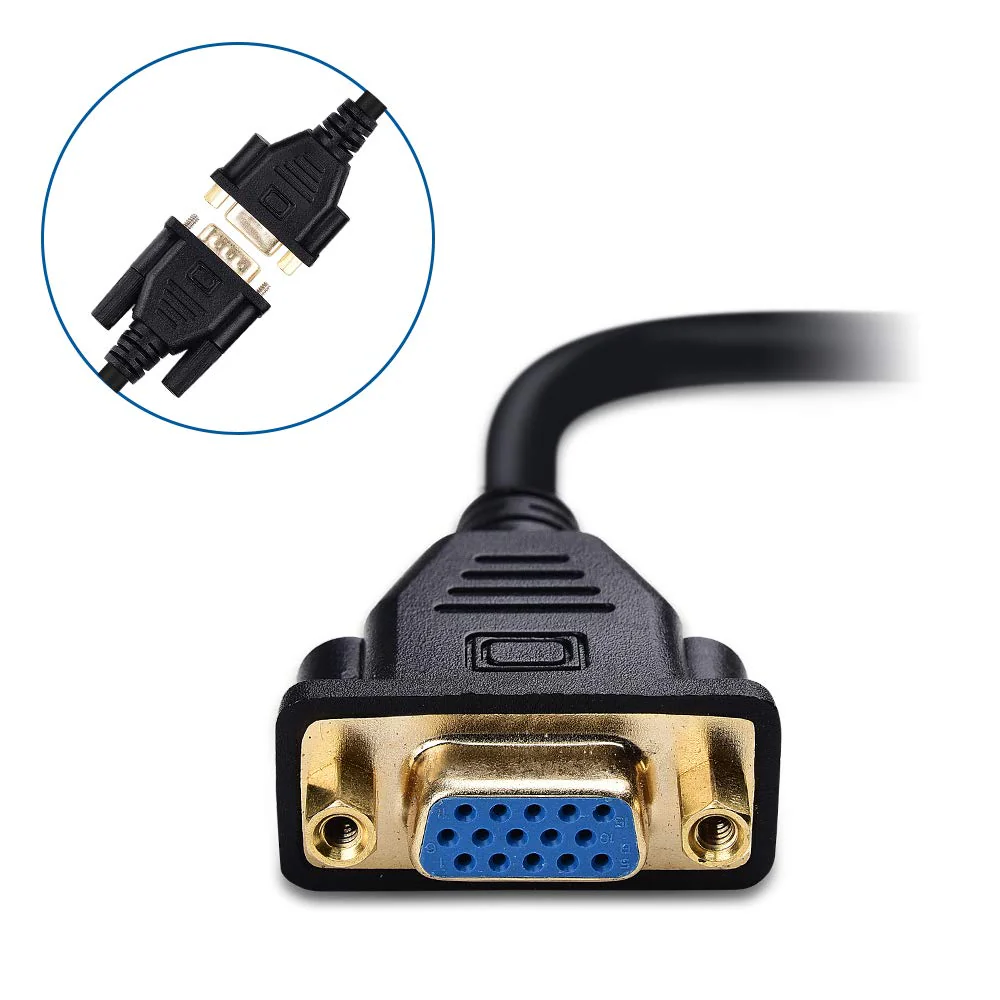 Cable Matters VGA Extension Cable (VGA Cable Male to Female) - 10 Feet, Not Regular VGA Cable - Image 3