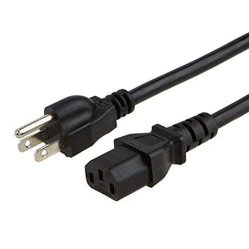 CableCreation [2-Pack] 1 Feet 18 AWG Universal Power Cord for NEMA 5-15P to IEC320C13 Cable, 0.3M / Black - Image 4