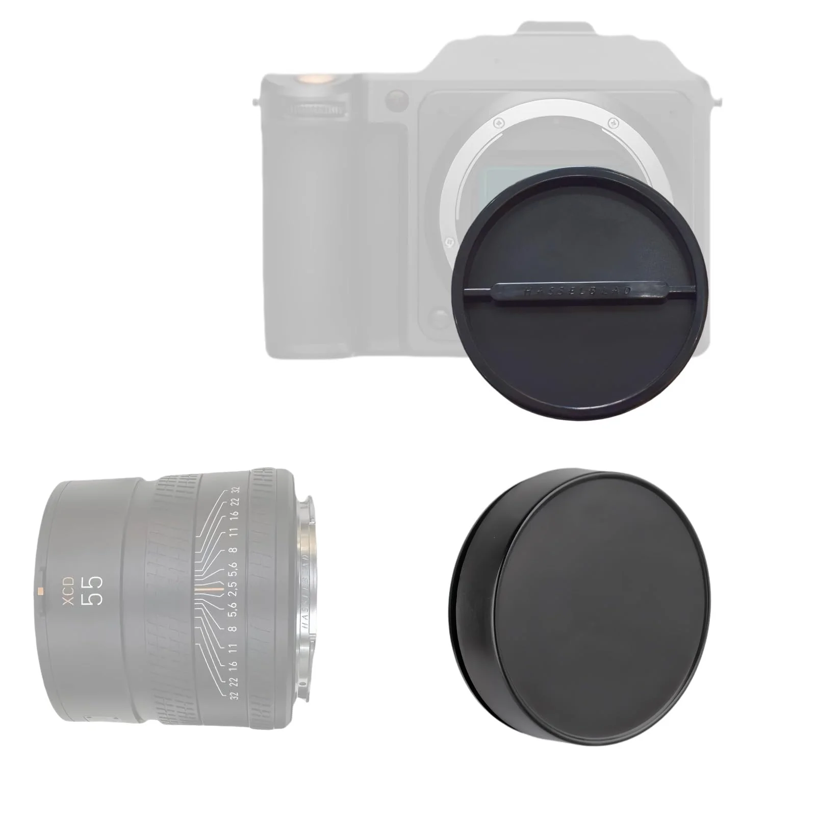 Camera Body and Rear Lens caps,Compatible with for Hasselblad HB V C/CF Body and Lenses HB Camera Body