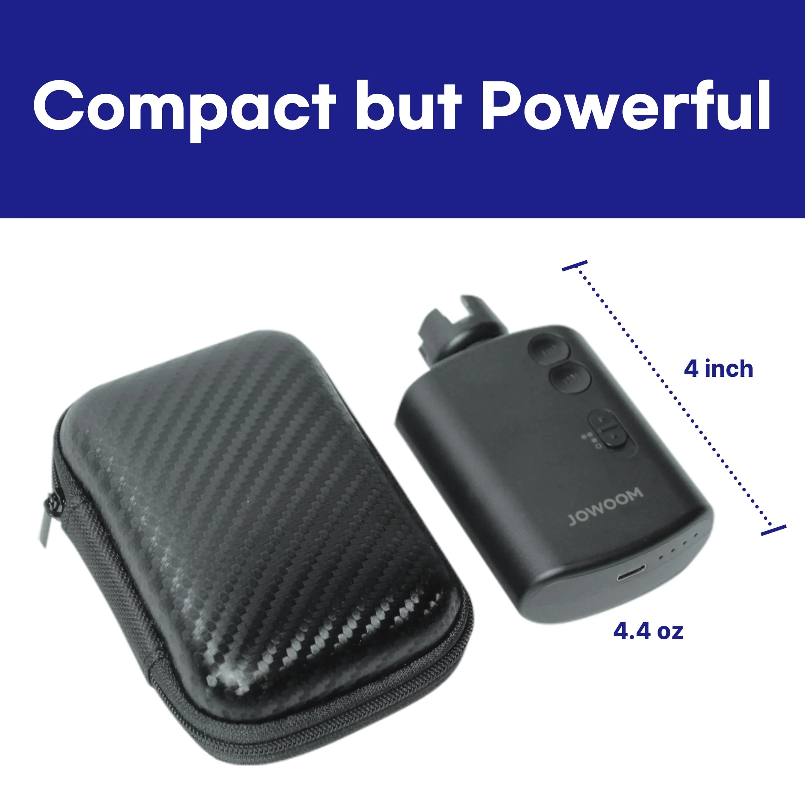 CANTEEN [Electric String Winder] for Guitar & Ukulele with FAST & POWERFUL winding, 2-Step Speed Controll, Recharable Battery with USB-C port (Black) Black - Image 3