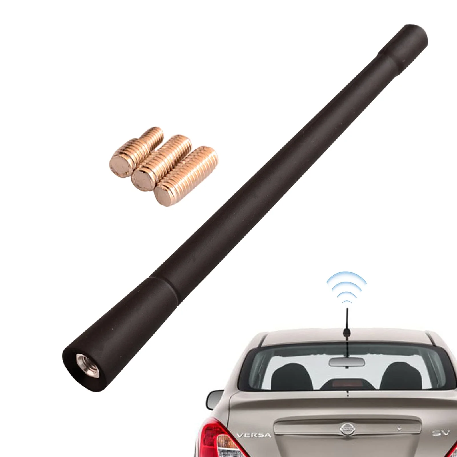 Car Antenna Compatible for Nissan Versa 2007-17 Sentra 2007-13 Murano 2003-17 Rogue 2008-16 Altima 2006-11 Car Roof Replace Radio 7 inch Antenna Mast 28215-8H700
