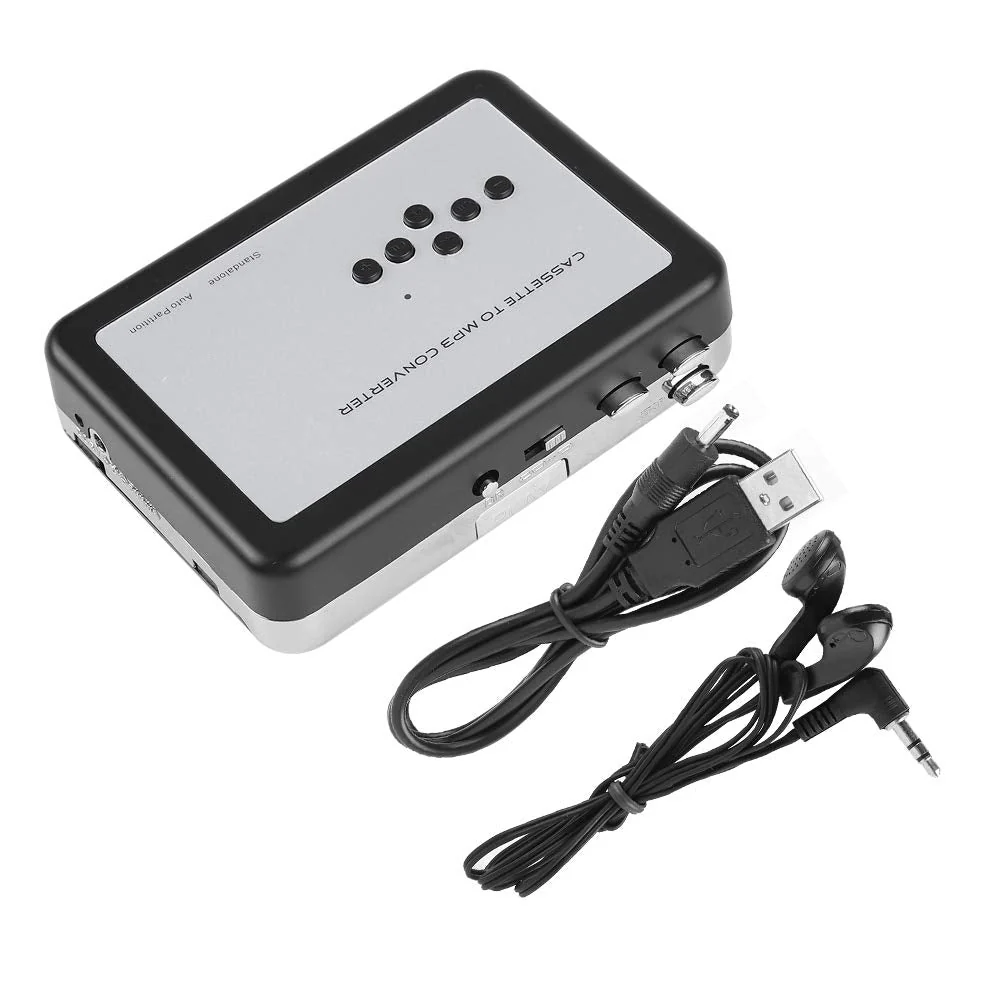 Cassette to MP3 Converter USB Cassette Player from Tapes to MP3 Converter Compatible with PC, Computer, Laptop, Desktop - Image 7