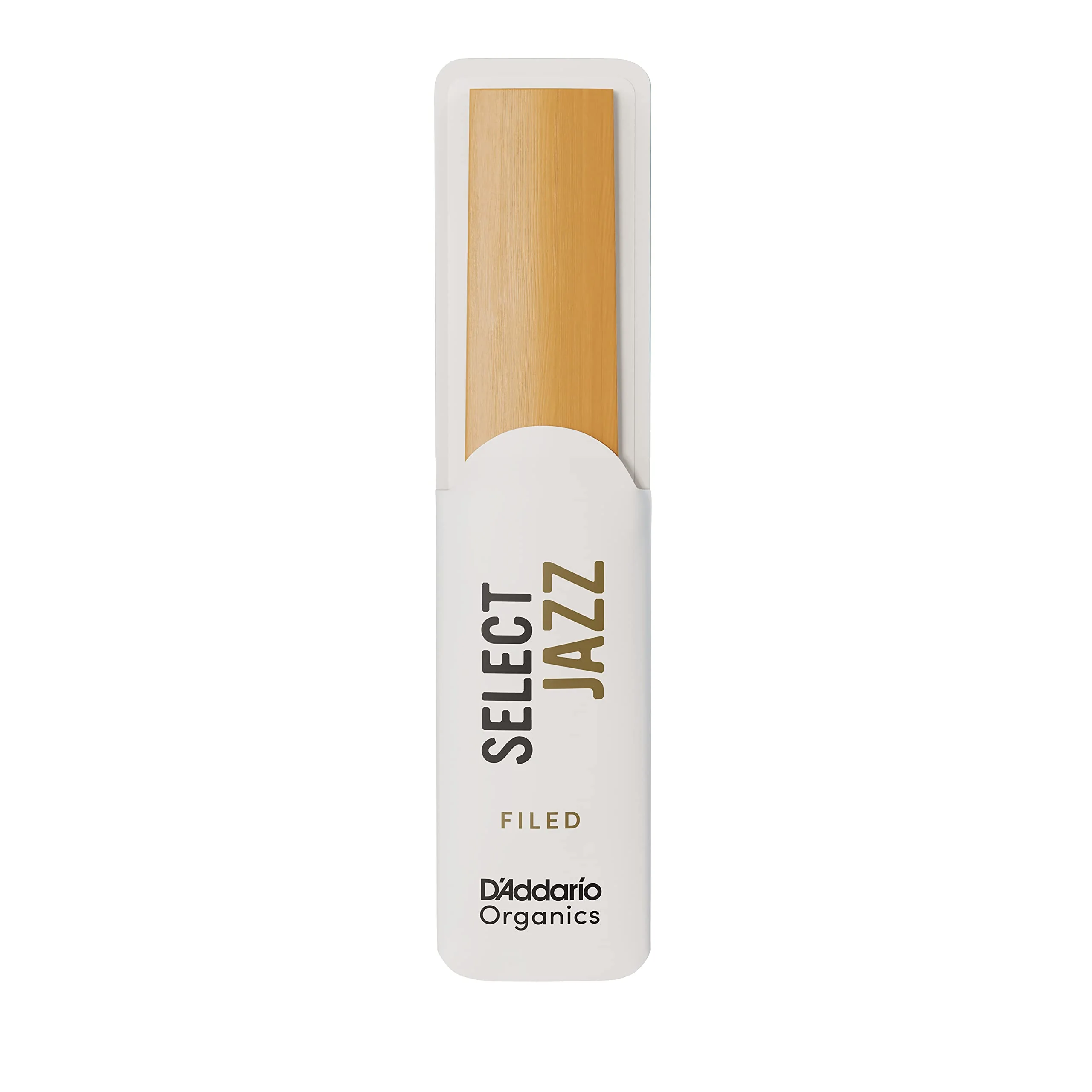 D'Addario Organic Select Jazz Filed Sax 3 Medium, 5 Pack Baritone Saxophone Reeds (ORSF05BSX3M) - Image 4