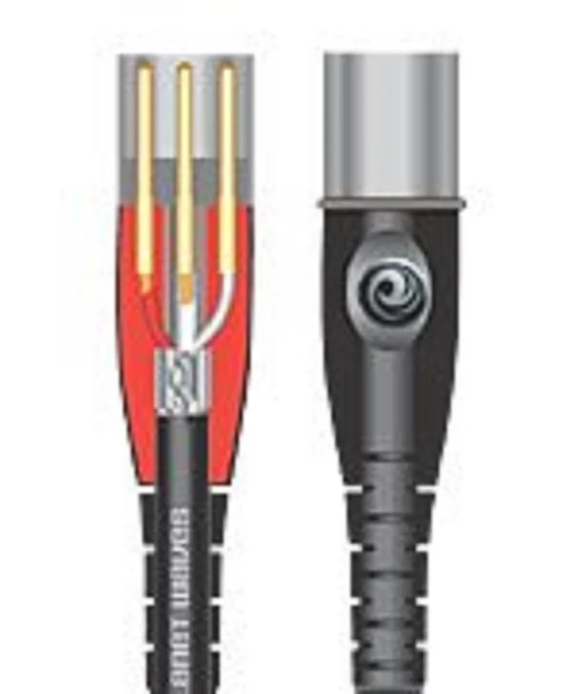 D'Addario Planet Waves PW-M-25 Custom Series Microphone Cable - 25 Feet