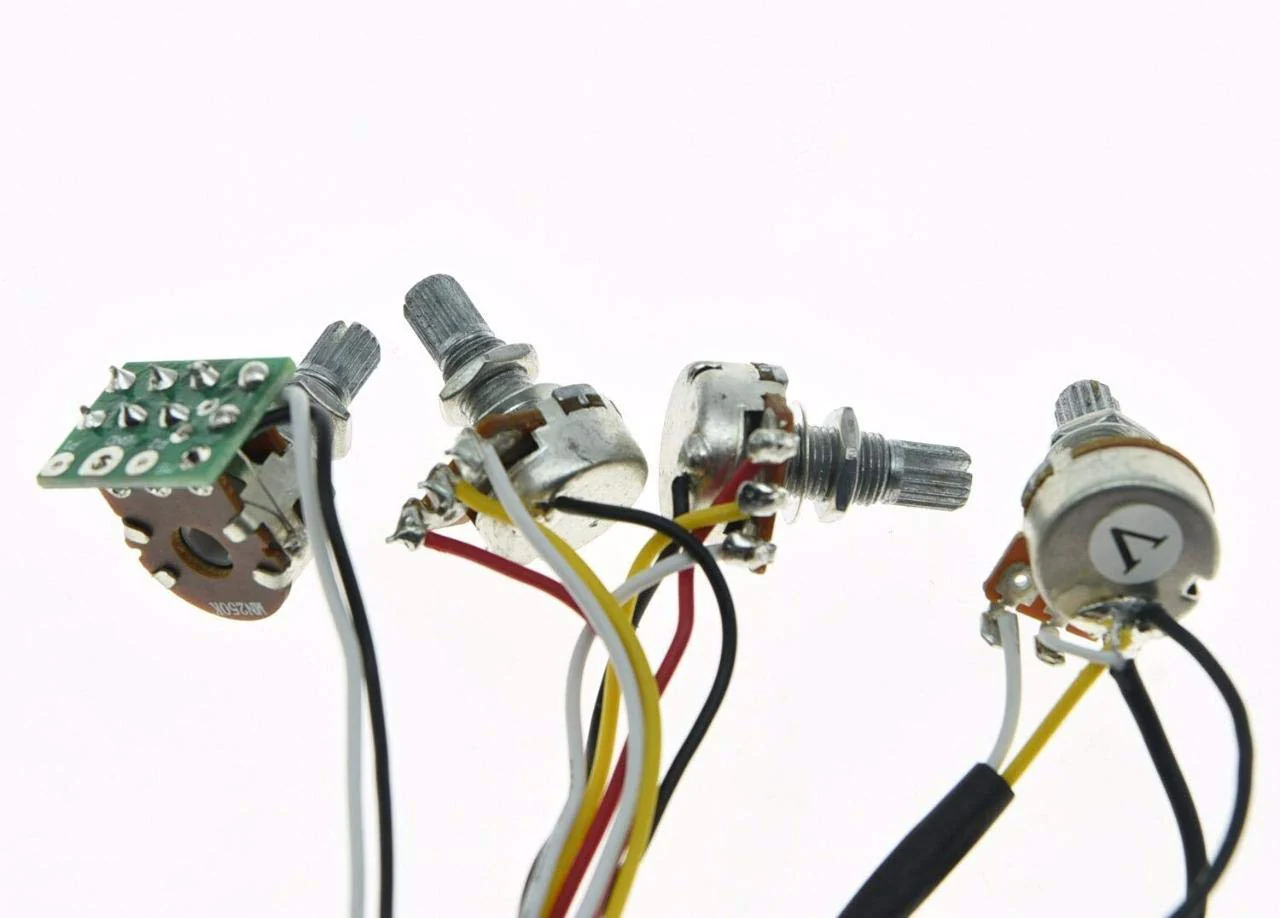 Dopro Prewired 2 Band Active & Passive EQ Equalizer Electric Bass Preamp Circuit
