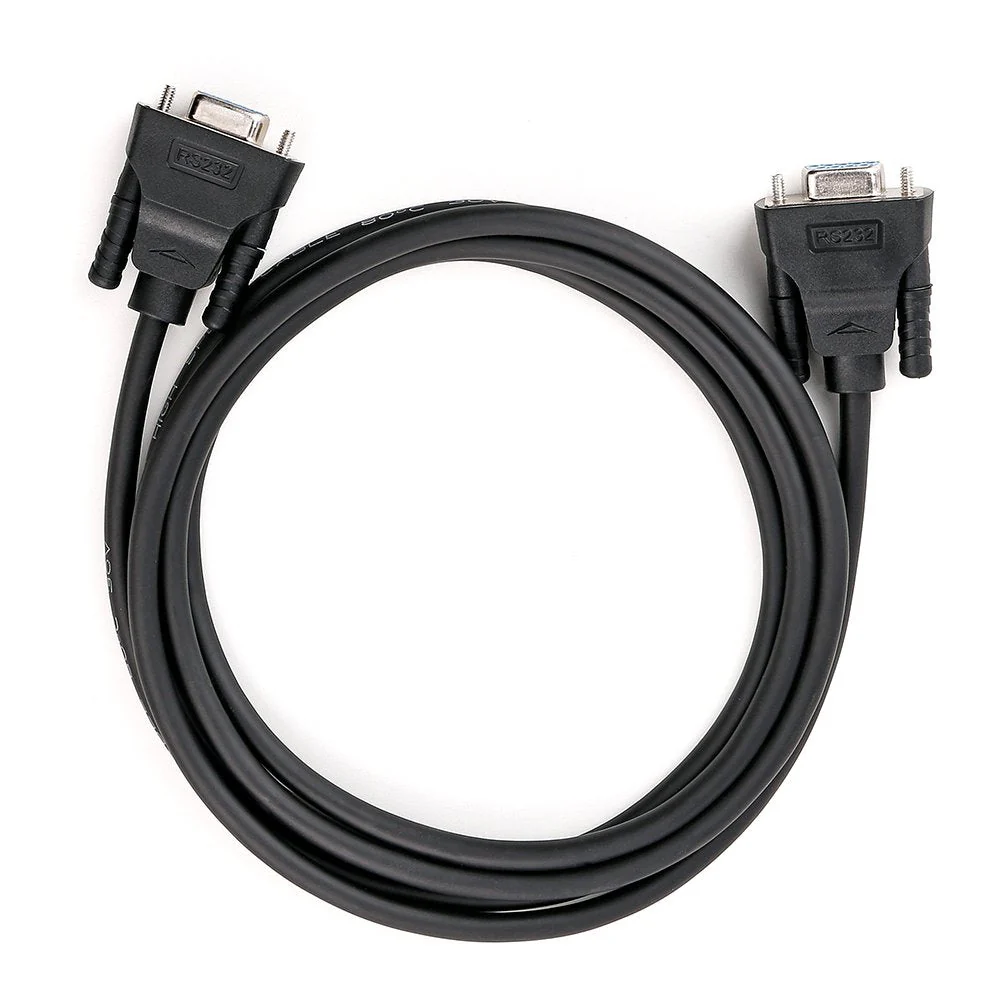 DTECH 6 ft RS232 Serial Cable Female to Female 9 Pin Straight Through (Black, 2 Meters) 6ft - Image 7