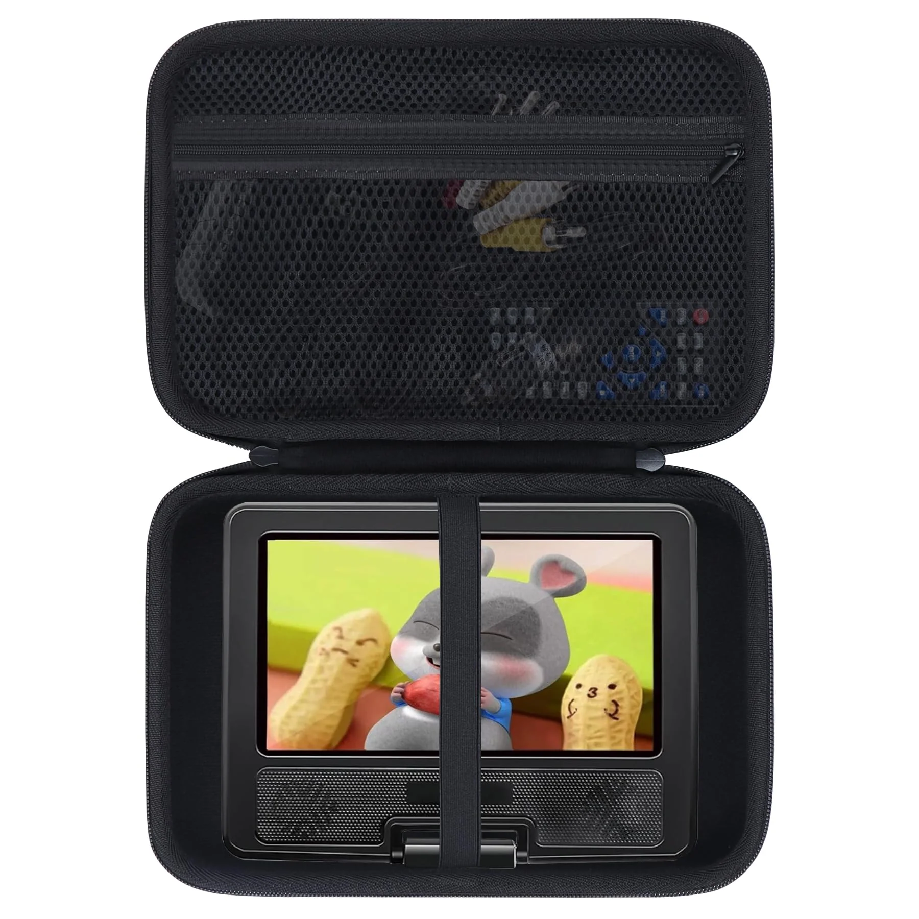 DVD Player Case Compatible with 9.5" | 10.5" YOTON/POFOTO/WONNIE/PJGCWB Portable DVD Player (Black) Black