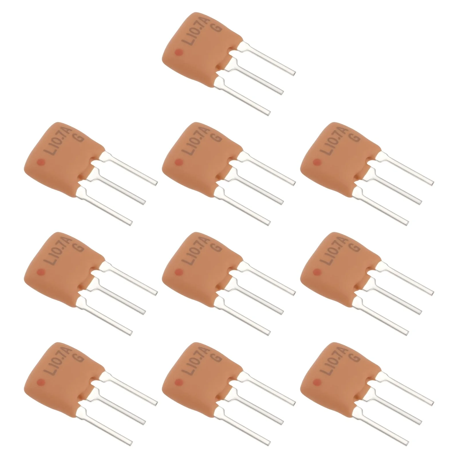 ECSiNG 10PCS Ceramic If Filter SFE 10.7MA for FM Radio Wireless Communication Equipment Analog Signal Processing