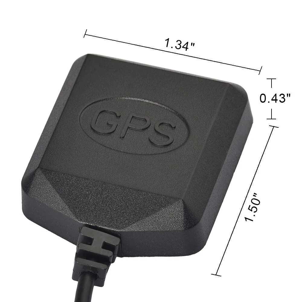 Eightwood Active GPS Antenna Green AVIC Connector Compatible with Pioneer GPS Navigation Receiver AVIC 8100NEX 8200NEX 8201NEX Z130BT Car Stereo Head Unit - Image 2