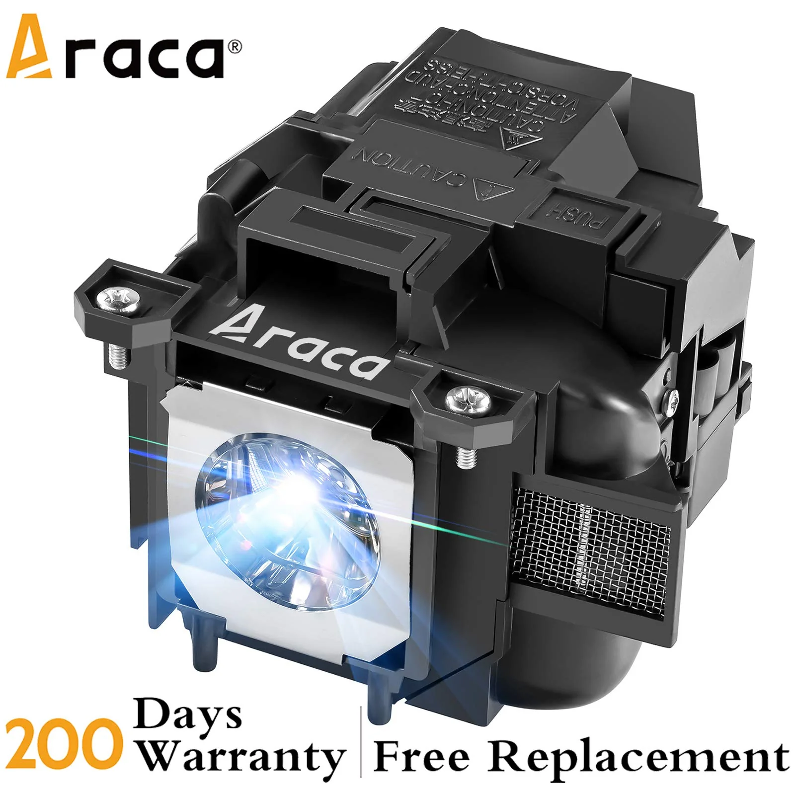 ELPLP78 Replacement Projector Lamp with Housing for Epson EX7230 EX5220 EX7235 VS230 EX7220 EX3220 EX5230 VS335W EX6220 VS330 EB-S18 /PowerLite HOME CINEMA 2030 2000 1222 X17 S18+ S17 Economical - Image 2
