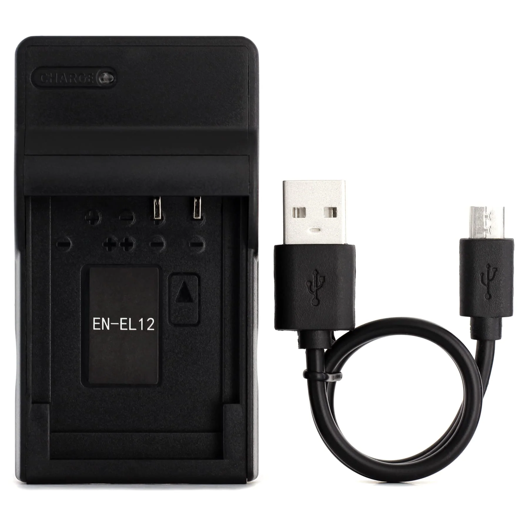 EN-EL12 USB Charger for Nikon Coolpix AW130, AW100, AW120, AW110, S6200, S6300, S8100, S8200, S9100, S9300, S9500, S9900 Camera and More