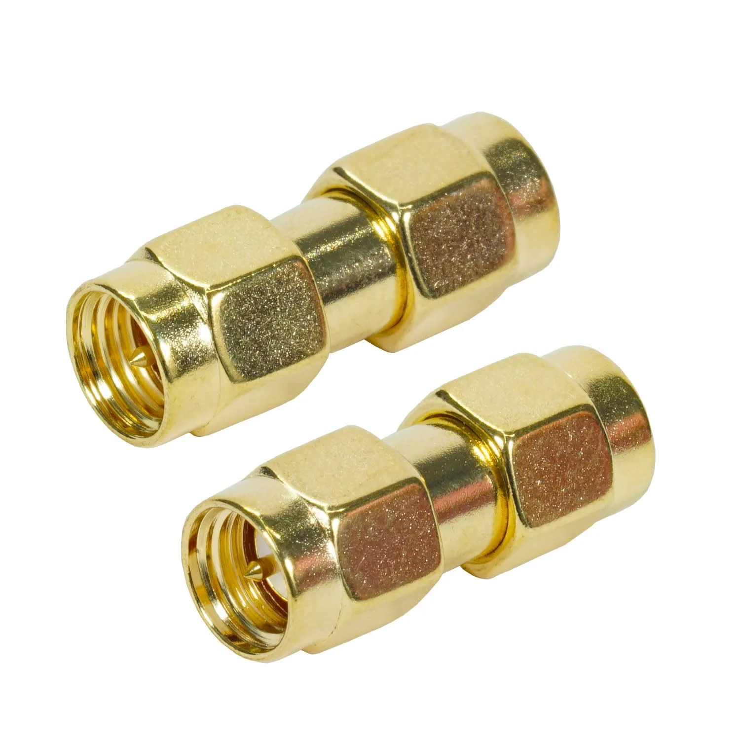 Fohevers SMA Male to SMA Male Adapter Pack of 2 S/M-S/M
