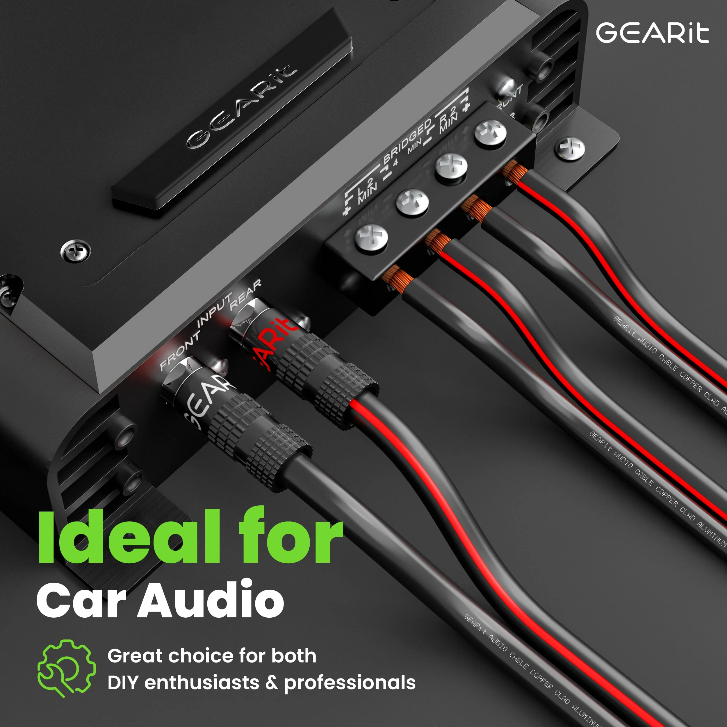 GearIT 14AWG Speaker Wire, Pro Series 14 Gauge Speaker Wire Cable (20 Feet / 6.09 Meters) Great Use for Home Theater Speakers and Car Speakers, Black 20 Feet - Image 4