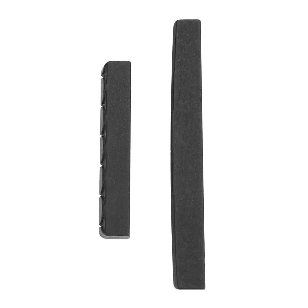 Guitar Nut and Saddle, 6 String Acoustic Guitar Ebony Bone Bridge Saddle and Nut Set 80mm & 50mm for Classical Guitar Parts, 1 Set 2 PCS - Image 7