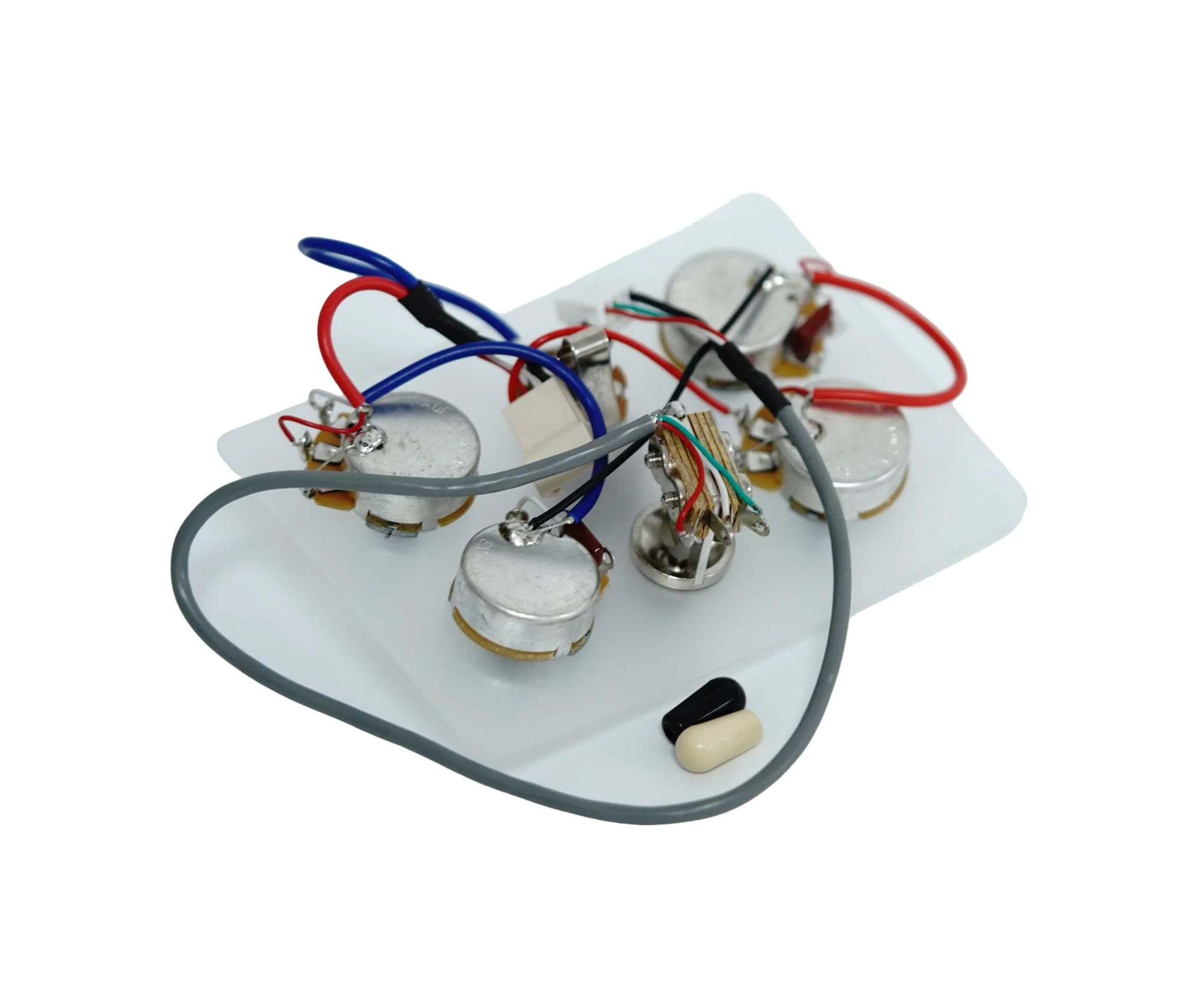 Guyker 1 Set LP Electric Guitar Pickup Wiring Harness Compatible with EPI SG LP Dot (1 Toggle Switch + 4 Pots + Jack) - Image 4