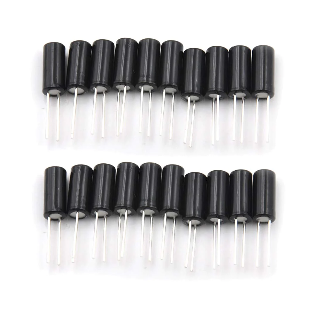 Hailege SW520D Vibration Sensor Metal Ball Tilt Shake Switch 5.2 x 11.5 SW-520D Tilt Shake Position Switch Pack of 100