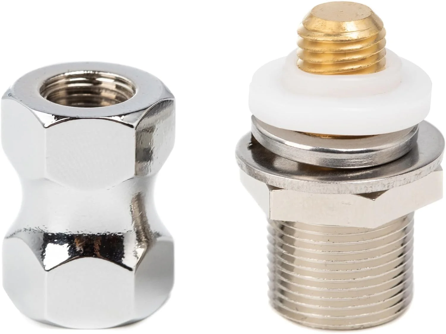 Heavy Duty SO-239 Stud Mount for CB Radio Antenna Standard 3/8 x 24 Threaded Antenna Stud Mount Adapter CB SO239 Stud Mount for Any 1/2" Hole(2 Pack 2 pack - Image 3