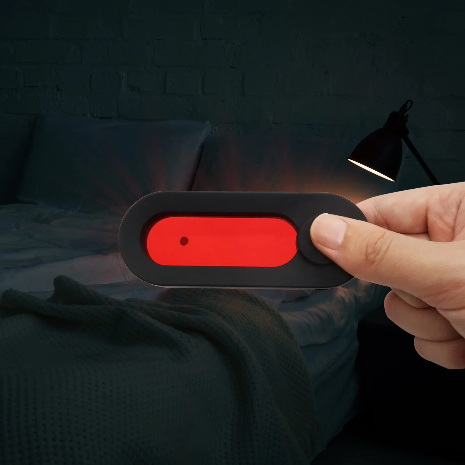 Hidden Camera Detector, LED Hidden Device Detector with Infrared Viewfinders - Pocket Sized Anti Spy Camera Finder Locates Hidden Camera in AirBnB, Hotels and Bathroom