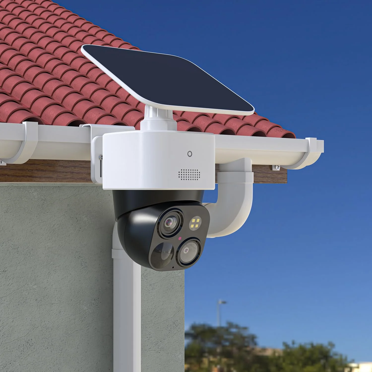 Holicfun Camera Gutter Mount for Eufy SoloCam S340, SoloCam E30 and Eufy 4G LTE Cam S330 - Image 6