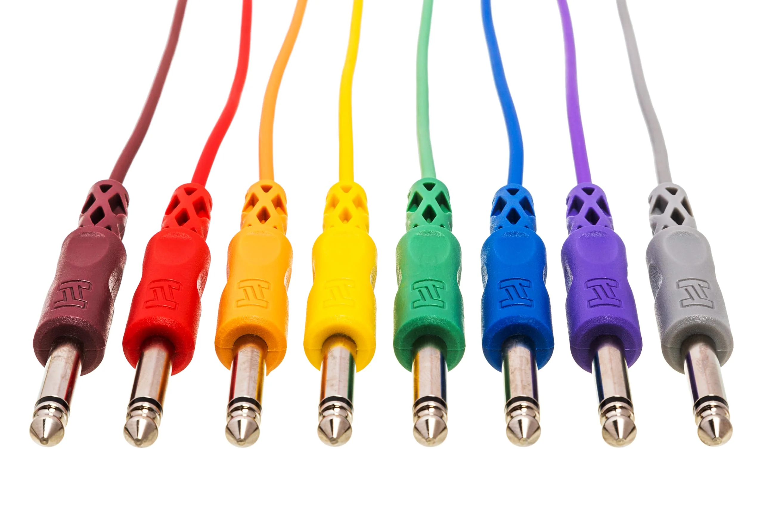 Hosa CPP-830 1/4" TS to Same Unbalanced Patch Cables, 1 Foot 1X1X1 inches
